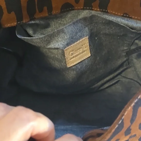 Clare V. Helene Leopard Print Bag - Picture 10 of 12
